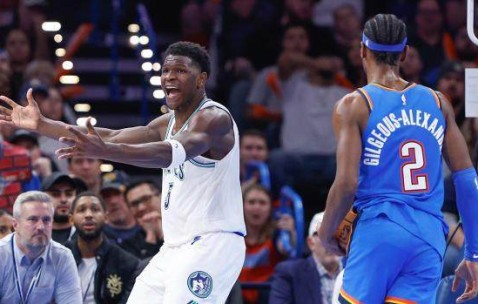 米兰体育app-SGA一人罚球超森林狼全队 爱德华兹赛后怒喷裁判